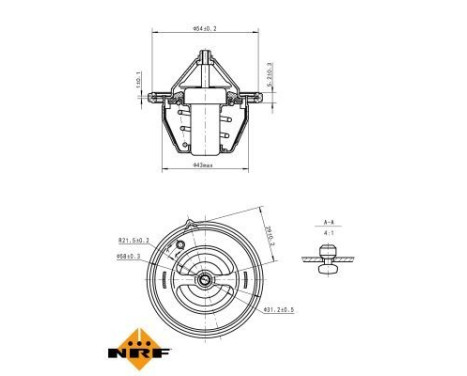 Thermostat, coolant EASY FIT