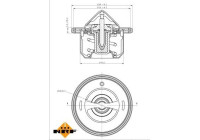 Thermostat, coolant EASY FIT