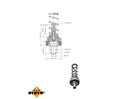 Thermostat, coolant EASY FIT, Image 2