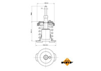 Thermostat, coolant EASY FIT