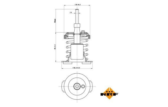 Thermostat, coolant EASY FIT