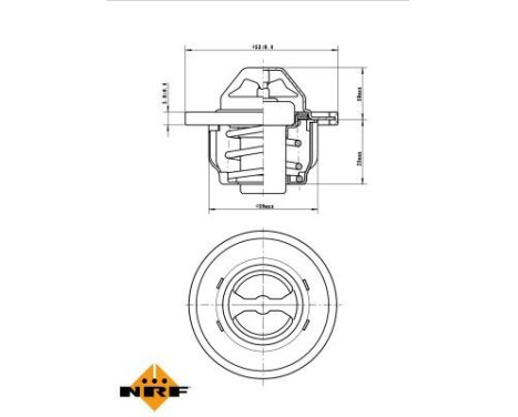 Thermostat, coolant EASY FIT, Image 3