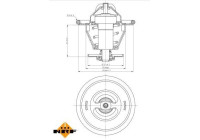 Thermostat, coolant EASY FIT