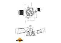 Thermostat, coolant EASY FIT