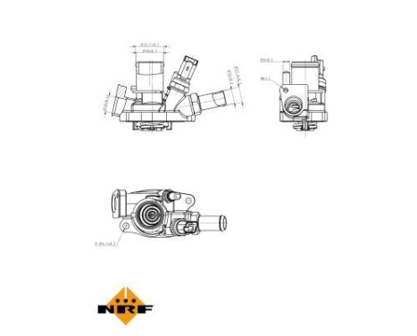 Thermostat, coolant EASY FIT