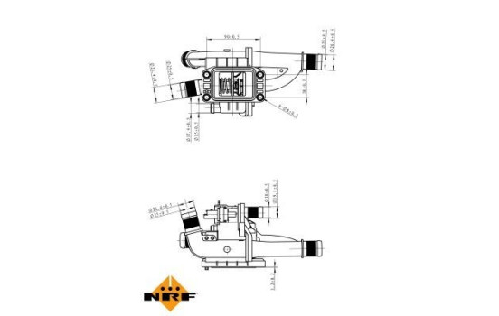Thermostat, coolant EASY FIT