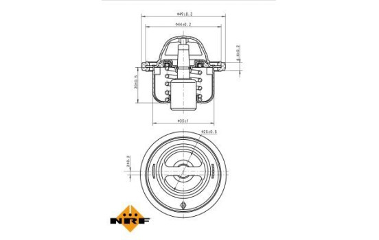 Thermostat, coolant EASY FIT