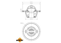 Thermostat, coolant EASY FIT