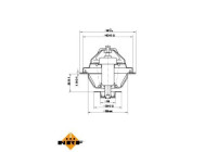 Thermostat, coolant EASY FIT