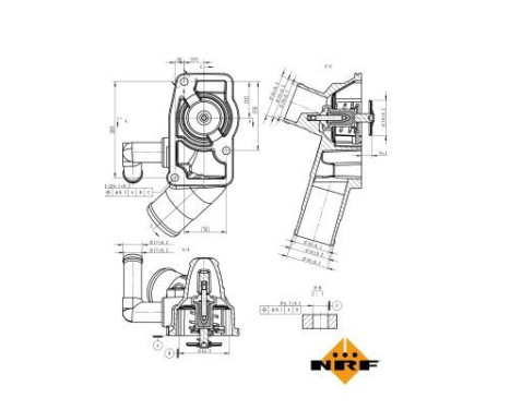 Thermostat, coolant EASY FIT, Image 3