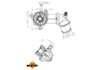 Thermostat, coolant EASY FIT