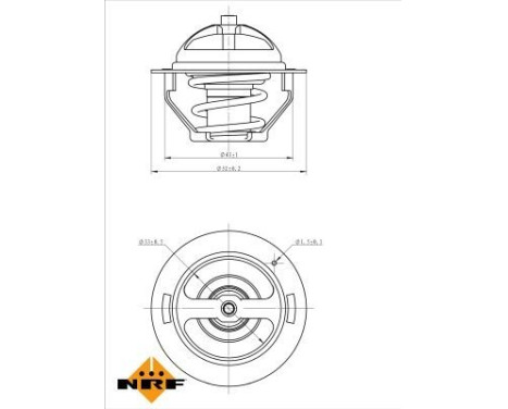 Thermostat, coolant EASY FIT, Image 5