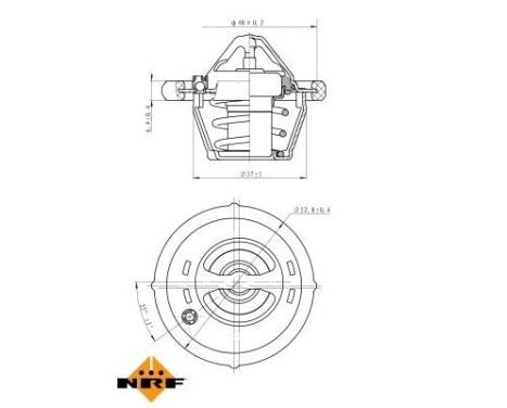 Thermostat, coolant EASY FIT, Image 5