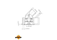 Thermostat, coolant EASY FIT