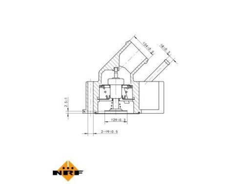 Thermostat, coolant EASY FIT, Image 5