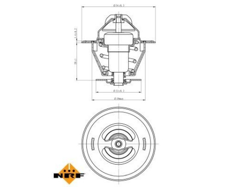 Thermostat, coolant EASY FIT, Image 5