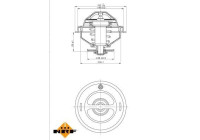 Thermostat, coolant EASY FIT
