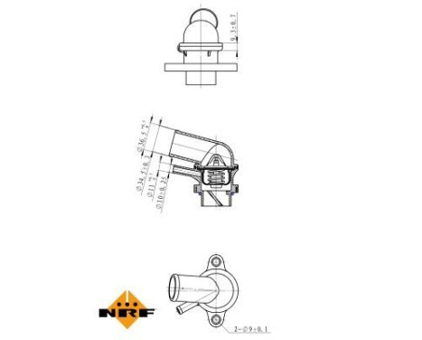 Thermostat, coolant EASY FIT