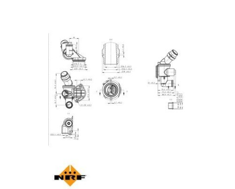 Thermostat, coolant EASY FIT, Image 5