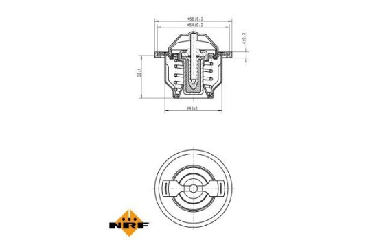 Thermostat, coolant EASY FIT, Image 5