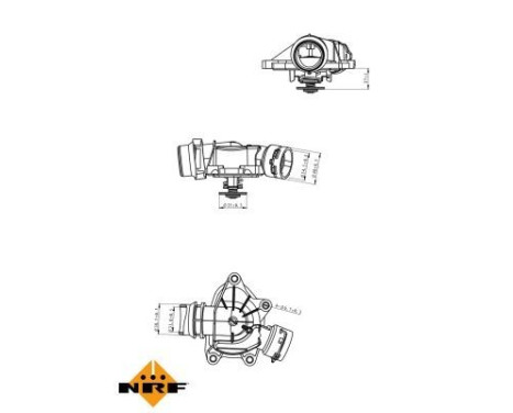 Thermostat, coolant EASY FIT