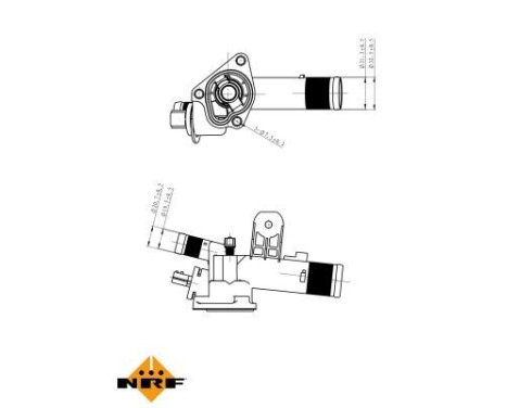 Thermostat, coolant EASY FIT, Image 5