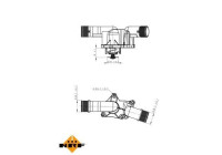 Thermostat, coolant EASY FIT