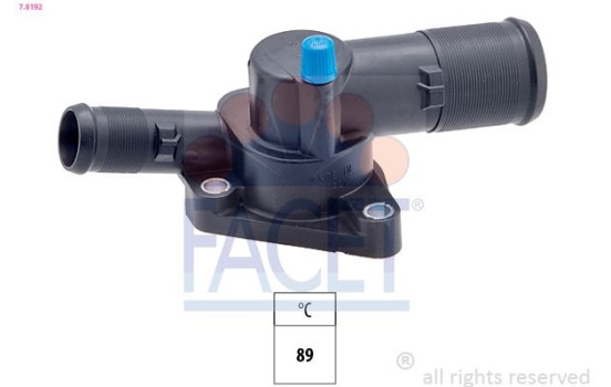 Thermostat, coolant Made in Italy - OE Equivalent 7.8192 Facet