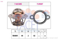 Thermostat, coolant Made in Italy - OE Equivalent 7.8368 Facet