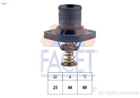 Thermostat, coolant Made in Italy - OE Equivalent 7.8423 Facet
