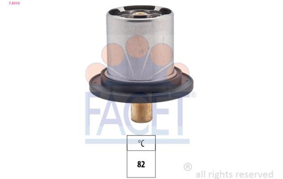 Thermostat, coolant Made in Italy - OE Equivalent 7.8510 Facet