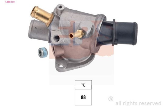 Thermostat, coolant Made in Italy - OE Equivalent