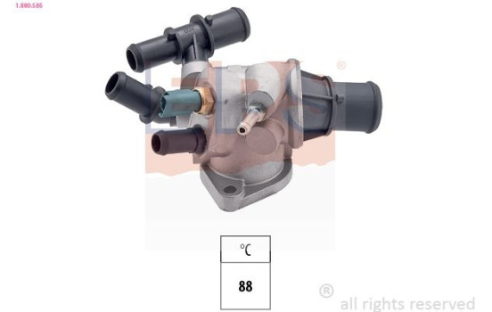 Thermostat, coolant Made in Italy - OE Equivalent