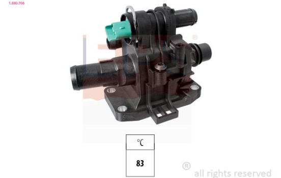 Thermostat, coolant Made in Italy - OE Equivalent