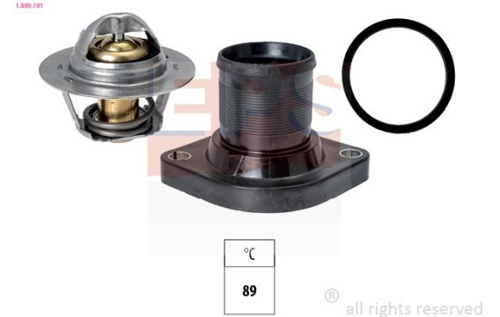 Thermostat, coolant Made in Italy - OE Equivalent