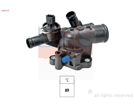 Thermostat, coolant Made in Italy - OE Equivalent