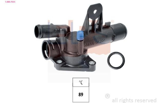 Thermostat, coolant Made in Italy - OE Equivalent