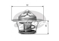 Thermostat, coolant TH04182G1 Gates