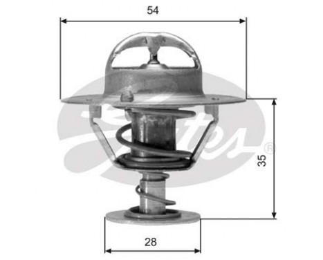 Thermostat, coolant TH04277 Gates