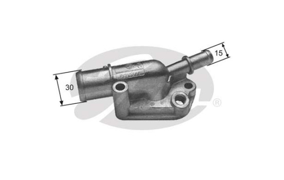 Thermostat, coolant TH09282G1 Gates
