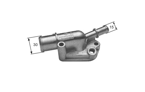 Thermostat, coolant TH09282G1 Gates, Image 2