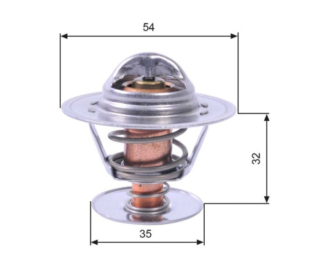 Thermostat, coolant TH11292G1 Gates, Image 2
