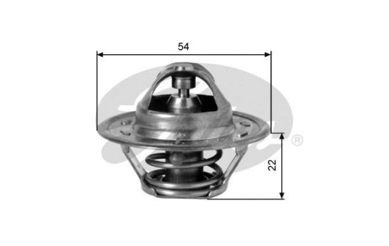 Thermostat, coolant TH12792G1 Gates
