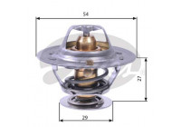Thermostat, coolant TH13076G1 Gates