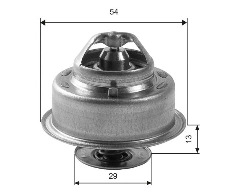 Thermostat, coolant TH14488G1 Gates, Image 3