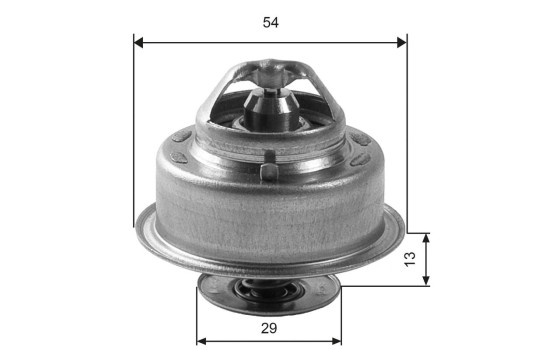 Thermostat, coolant TH14488G1 Gates, Image 3