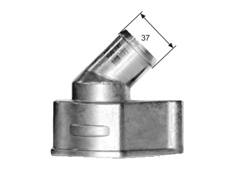 Thermostat, coolant TH15087G1 Gates, Image 2