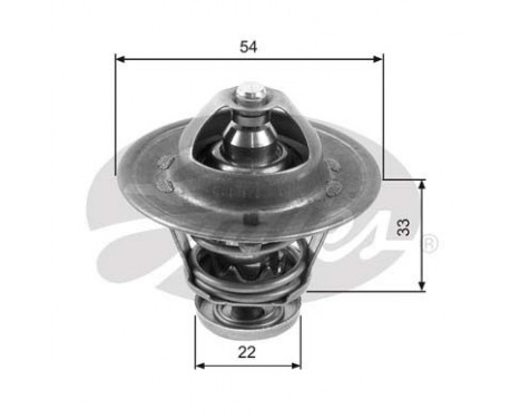 Thermostat, coolant TH22285G1 Gates