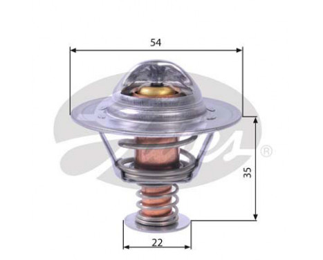 Thermostat, coolant TH22689G1 Gates