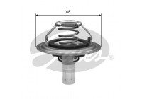 Thermostat, coolant TH23085G1 Gates